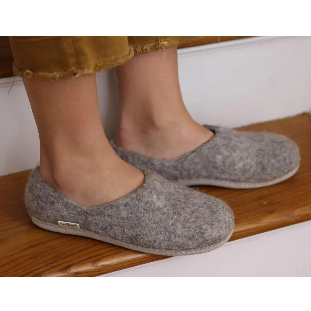 Women's 'Victoria' Wool House Shoe