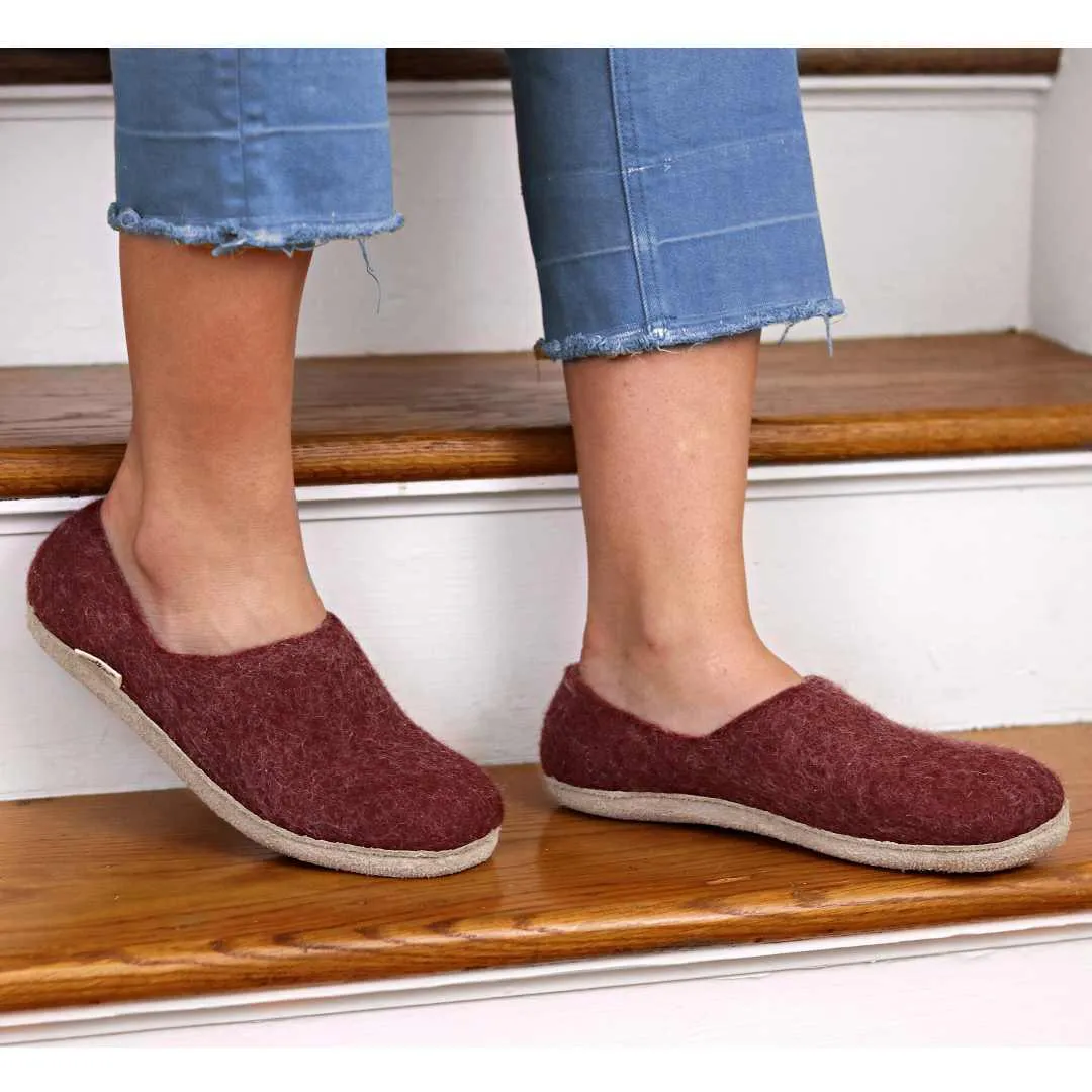 Women's 'Victoria' Wool House Shoe