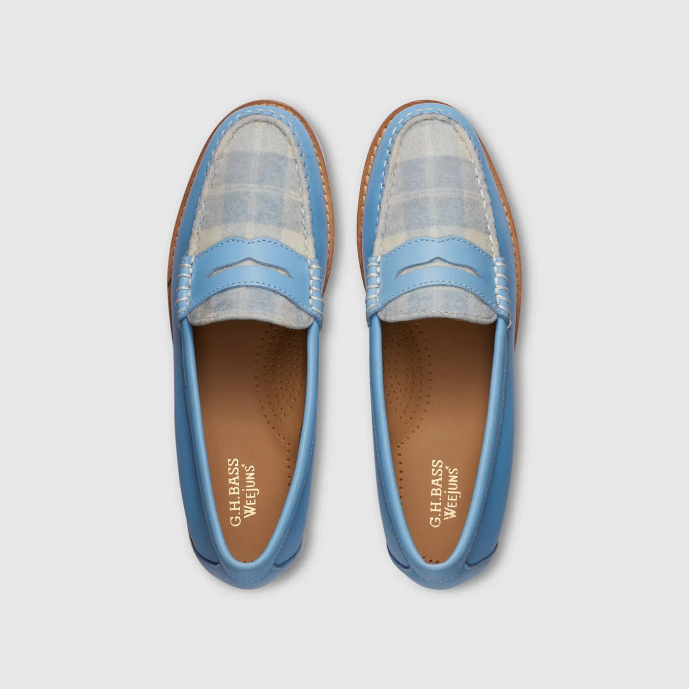 WOMENS WHITNEY PLAID WEEJUNS LOAFER