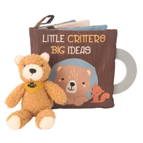 Woodland Soft Book w/ Bear Plush Gift Set