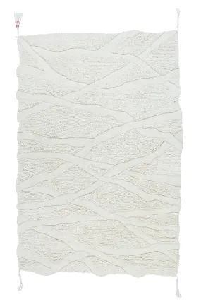 WOOL AREA RUG ENKANG IVORY