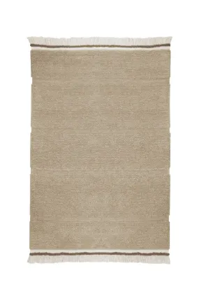 WOOL AREA RUG STEPPE BEIGE