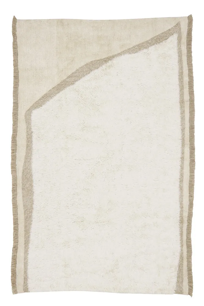 WOOL AREA RUG SUF NATURAL