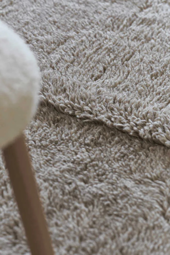 WOOL AREA RUG TUNDRA - GREY