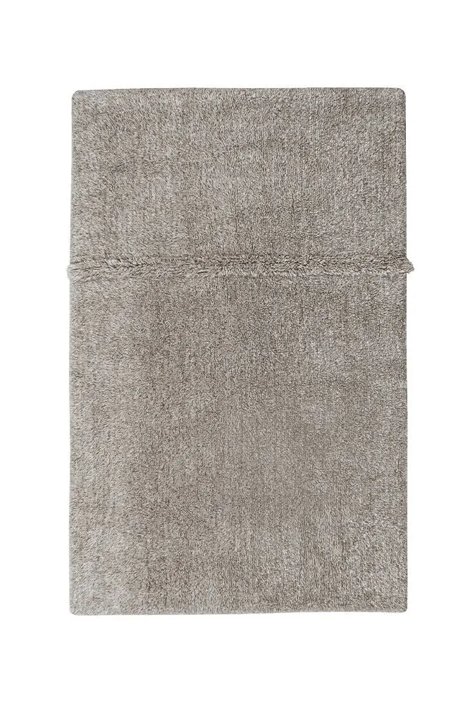 WOOL AREA RUG TUNDRA - GREY