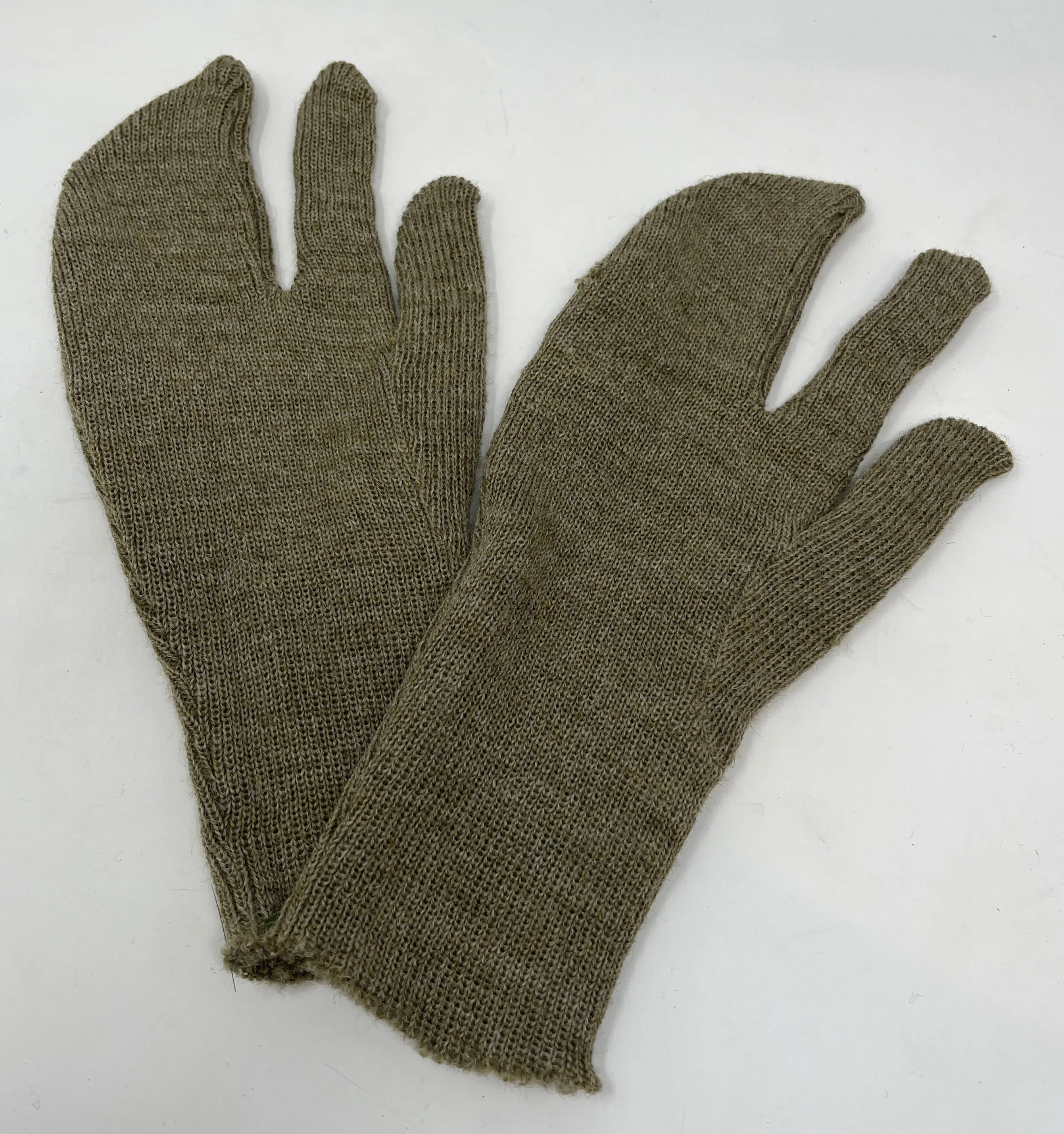 WW2 British Woollen Sniper Mittens